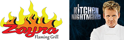 Zayna Flaming Grill-logo